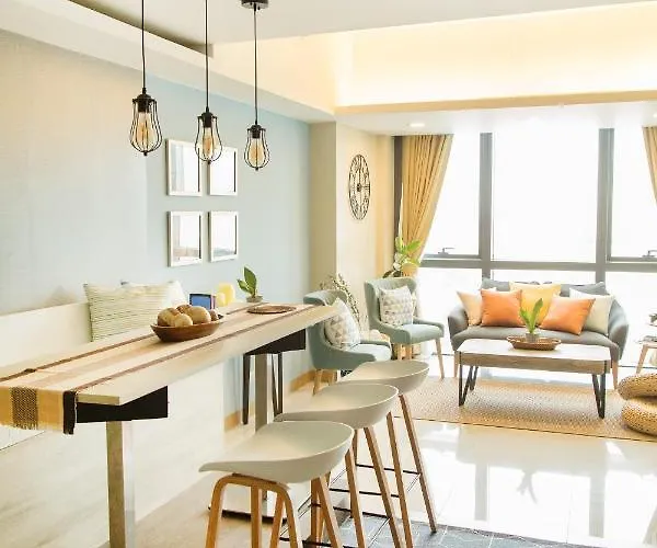 New Scandinavian 1br Unit With A Filo Touch Bed and breakfast Manila